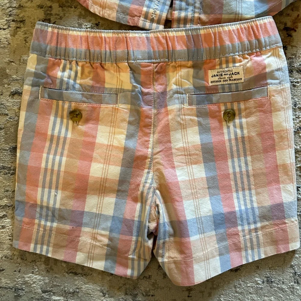 Janie and Jack toddler boy matching set - Picture 4 of 4